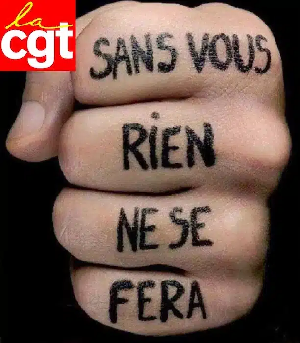 sans vous rien ne se fera
