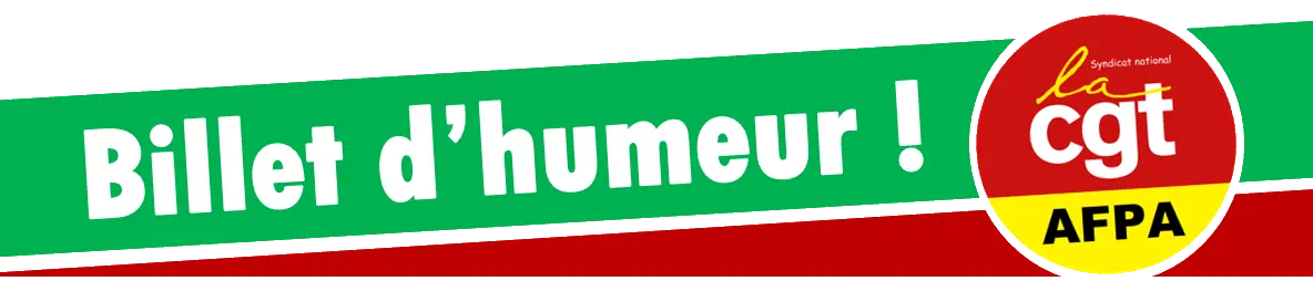 billet d'humeur billet d'humeur